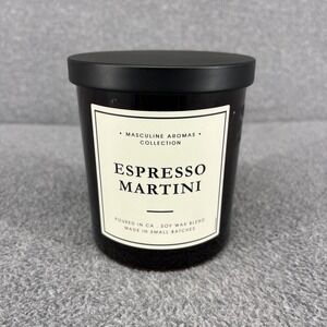 LEOBEN CO Espresso Martini Masculine Aromas Collection 9 oz Vegan Soy Wax Candle